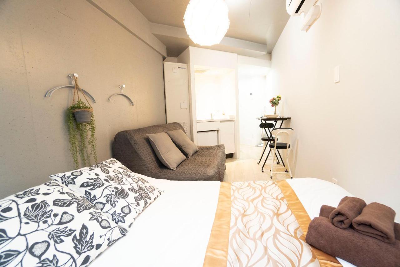 Ferienwohnung Hill Side Terrace Hiroo Shibuya 203 Präfektur Tokio Exterior foto